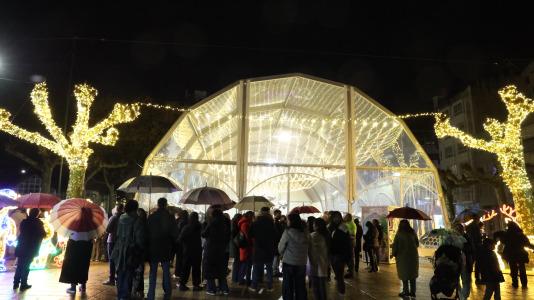 Encendido navideño en Carballo