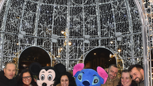 Encendido navideño en Cee