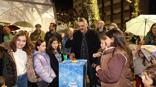 Encendido navideño en Carballo