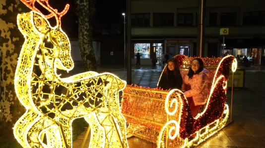 Encendido navideño en Carballo