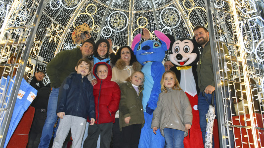 Encendido navideño en Cee