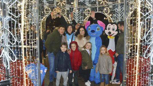 Encendido navideño en Cee