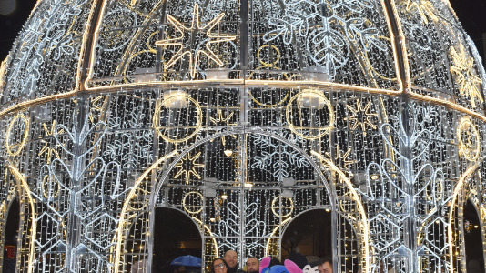 Encendido navideño en Cee