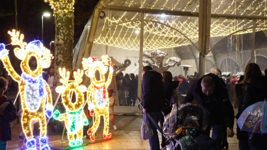 Encendido navideño en Carballo