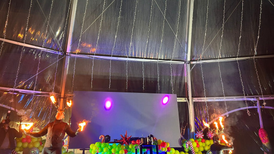 Encendido navideño en Vimianzo