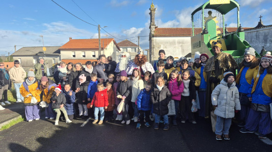 Reyes parroquias A Laracha