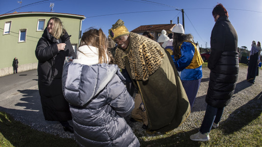 Reyes en Montemaior (A Laracha)