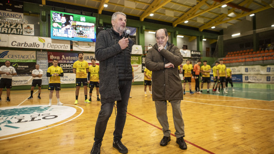 Victoria del Xiria ante el Ribeiro y homenaje a Zico Petricevic