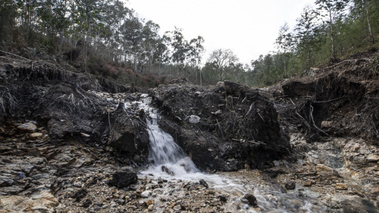 Rotura balsa Monte Neme