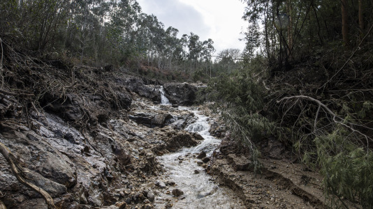 Rotura balsa Monte Neme