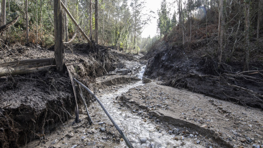Rotura balsa Monte Neme