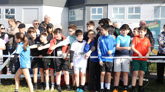Fase zona en Carballo del cros escolar