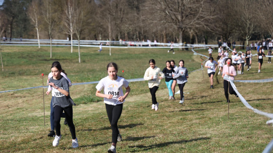 Fase zona en Carballo del cros escolar