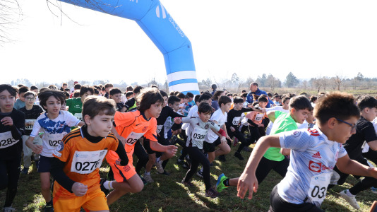Fase zona en Carballo del cros escolar
