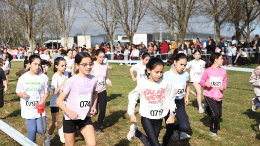 Fase zona en Carballo del cros escolar