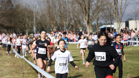 Fase zona en Carballo del cros escolar