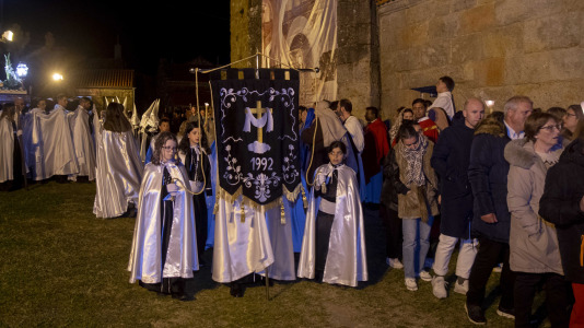 La devoción y la fe llenaron Fisterra este Viernes Santo, con los actos centrales de la Semana Santa en el municipio
