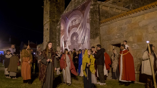 La devoción y la fe llenaron Fisterra este Viernes Santo, con los actos centrales de la Semana Santa en el municipio