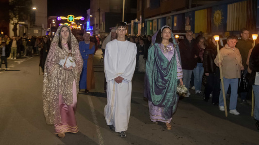 La devoción y la fe llenaron Fisterra este Viernes Santo, con los actos centrales de la Semana Santa en el municipio
