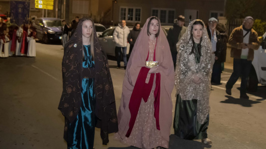 La devoción y la fe llenaron Fisterra este Viernes Santo, con los actos centrales de la Semana Santa en el municipio