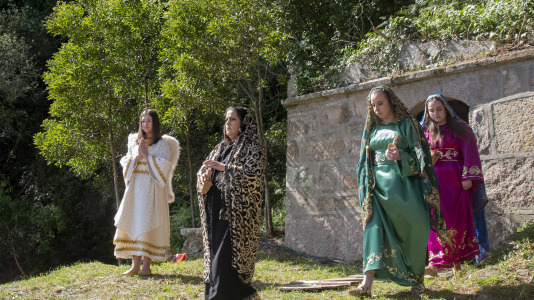 Fisterra vivió un año más con mucha devoción la representación de la Resurrección de Cristo