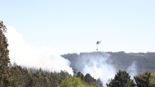 Incendio forestal en Caión (15)