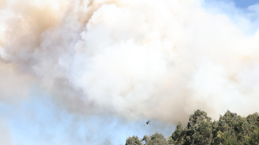 Incendio forestal en Caión (21)
