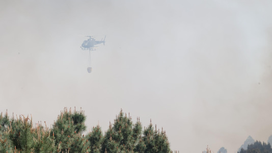 Incendio forestal en Caión (31)