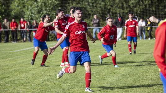 El San Lorenzo se proclamó campeón de la Liga da Costa en la última jornada, derrotar al Corcubión por 2 goles a 0