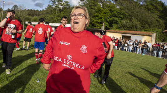 El San Lorenzo se proclamó campeón de la Liga da Costa en la última jornada, derrotar al Corcubión por 2 goles a 0