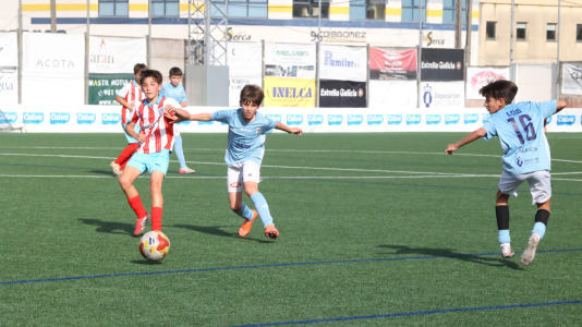 El Celta ganó la 16ª edición del Torneo Alevín F-11 Luis Calvo en un derbi en el que el Deportivo falló un penalti que podría haber cambiado el rumbo de la final