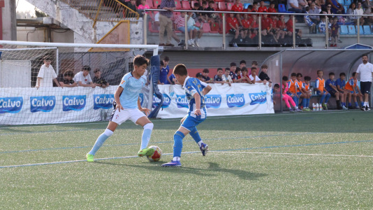 El Celta ganó la 16ª edición del Torneo Alevín F-11 Luis Calvo en un derbi en el que el Deportivo falló un penalti que podría haber cambiado el rumbo de la final