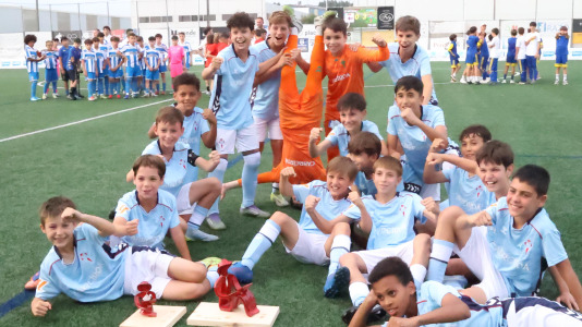El Celta ganó la 16ª edición del Torneo Alevín F-11 Luis Calvo en un derbi en el que el Deportivo falló un penalti que podría haber cambiado el rumbo de la final