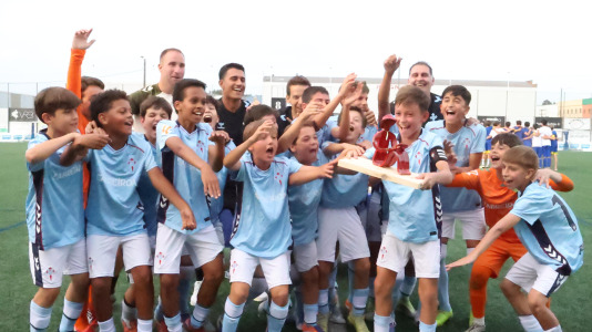 El Celta ganó la 16ª edición del Torneo Alevín F-11 Luis Calvo en un derbi en el que el Deportivo falló un penalti que podría haber cambiado el rumbo de la final