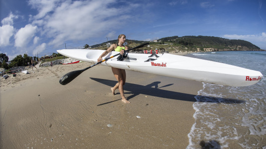 Onda Atlántica, competicion de salvamento en Razo (4)
