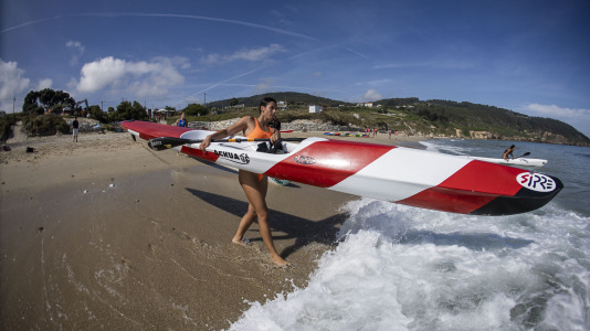 Onda Atlántica, competicion de salvamento en Razo (6)