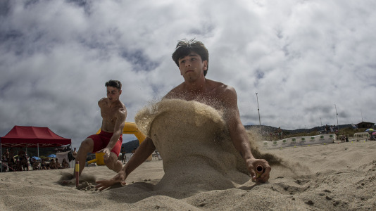 Onda Atlántica, competicion de salvamento en Razo (14)
