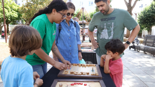 El San Xoán de Carballo vivió este viernes una jornada festiva dedicada a los más pequeños