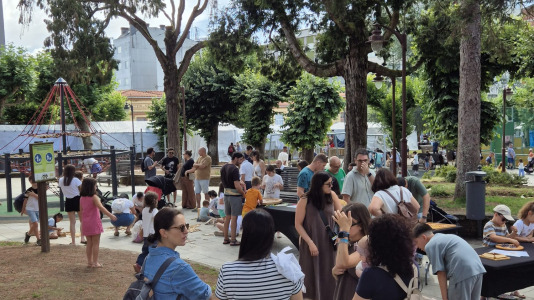 El San Xoán de Carballo vivió este viernes una jornada festiva dedicada a los más pequeños