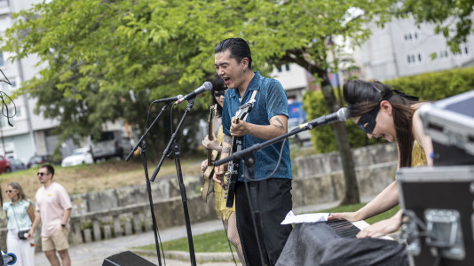 Stompin Riffraffs en el San Xoán de Carballo