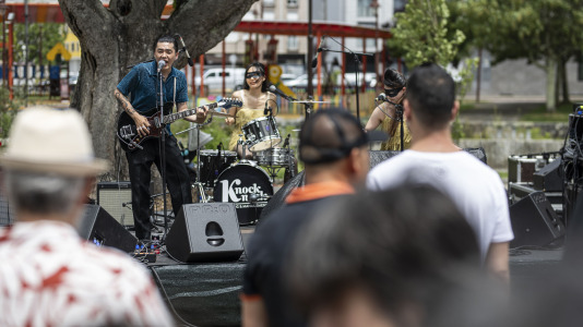 Stompin Riffraffs en el San Xoán de Carballo