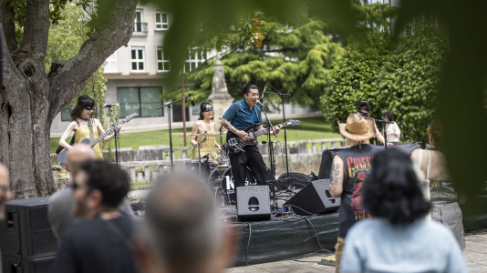Stompin Riffraffs en el San Xoán de Carballo