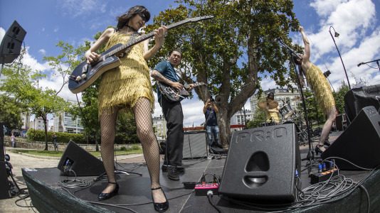 Stompin Riffraffs en el San Xoán de Carballo