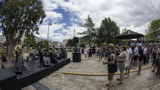 Stompin Riffraffs en el San Xoán de Carballo