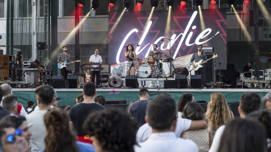 Concierto de Charlie en el Rockin' de Carballo