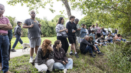 Los carballeses despidieron el San Xoán con la fiesta más familiar en el bosque do Añón