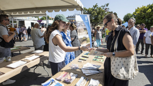 Cientos de personas se volvieron a dar cita este domingo en Paiosaco para disfrutar de la Feira das Cereixas