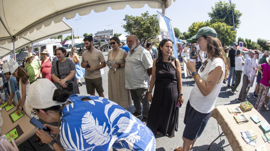 Cientos de personas se volvieron a dar cita este domingo en Paiosaco para disfrutar de la Feira das Cereixas