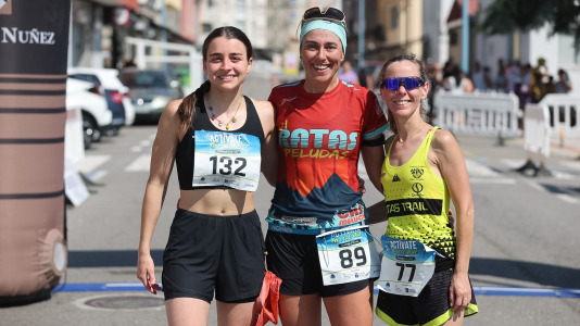 Más de 300 corredores se dieron cita este domingo para participar en la segunda edición de la carretera laxense en una jornada muy calurosa