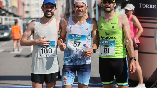 Más de 300 corredores se dieron cita este domingo para participar en la segunda edición de la carretera laxense en una jornada muy calurosa